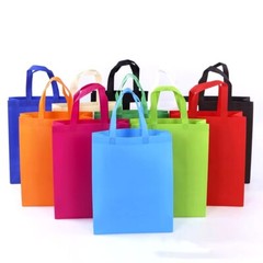 50 pcs (random color) Non Woven Bag Grocery/Multipurpose Shopping Beg 25x10x36cm