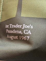 Trader Joe’s 8 Gallon Reusable Bag Cooler Insulated Tote Olive Avocado Green