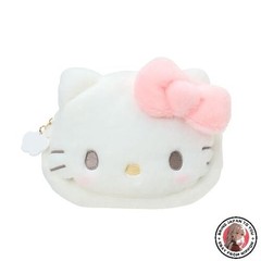 NEW Sanrio Face-Shaped Pouch Hello Kitty Nap on a Fluffy Cloud 661465
