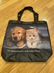the humane society of the united states-dog/cat picture tote bag