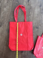 lululemon Reusable Shopping Totes – Red – Spring 2025