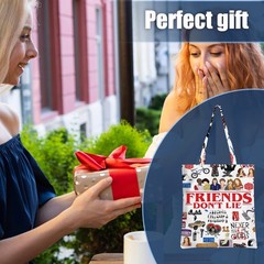 Funny Tote Bag Funny Friends Gifts Women Reusable Grocery Bags Beach Weekender