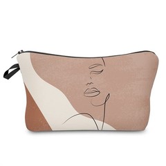 Deanfun Makeup Case Small, Cosmetic Zipper Bag Waterproof for Purse D2-55419