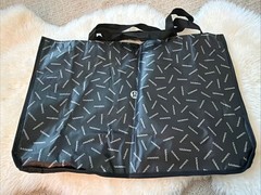Lululemon Reusable Shopping Limited Edition Jumbo XL Tote Recycle NEW Black