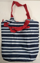 California Innovations Folding Insulated Market Tote 3 Pack Stars Stripes Plaid