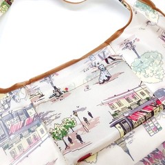 LARGE FOLDABLE TOTE NYLON REUSABLE GROCERY BAG