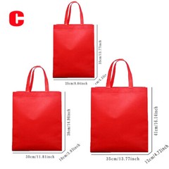 Reusable Shopping Bag Foldable Tote Grocery Bag Large Capacity Non-Woven EcoBag✔