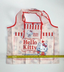 Hello Kitty Folding Shopping Bag Grocery Tote Bag (CA, USA) SANRIO