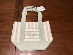 Trader Joe’s Reusable Tote Shopping Bags Set of 4 Multicolor Striped