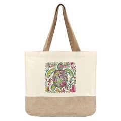 Sea Turtle Summer Beach Bag for Women, Large Beach Tote Bag, Ocean Lover Aest…