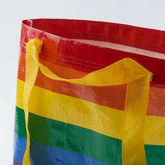 IKEA STORSTOMMA Small Bag Multicolor 10 5/8×10 5/8 ” Shopping Bag NEW