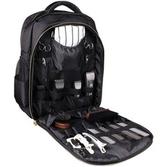 MAXPAND Portable Backpack Bag for Barbers Hairdressings Large, Black