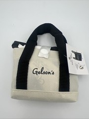 Gelson’s Limited Edition Mini / Micro Tote with Foldable Nylon Shopping Bag New