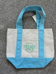 Trader Joe’s- Canvas Tote Shopping Bag – MINI CLASSIC
