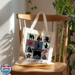 In My Hamilton Era Tote Bag, Canvas Bag for Women, Women Cotton Canvas Bags,