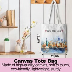 Jeilink New York Souvenirs and Gifts Beach Weekender Tote New York City 1192