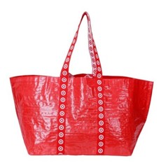 Target Red Extra Large Recycled Tote Grocery Shopping Bag 2 Pack Similar to IKEA