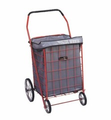 HEAVY DUTY WATERPROOF SHOPPING CART “LINER” WITH HOODED TOP. 4 SIZES AVAILABLE