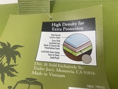 Trader Joe’s Large Insulated Tote Olive Green 8 Gallon Reusable Bag Cooler *NEW*