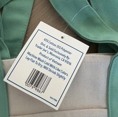 🔥 Trader Joe’s – Mini Canvas Tote Bag – Teal – Spring 2026 – Limited Edition 🔥
