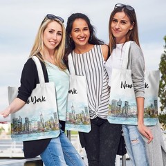 New York Souvenirs Gifts Beach Weekender Tote Travel Reusable Grocery Bag