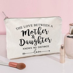 Mother’s Day Gift The Love Between 9 x 6.8 inches, Beige, Natural Linen Color