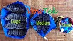 Two IKEA Medium ECO Friendly FRAKTA Tote for grocery shopping laundry storage