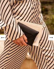 Notabag Foldable shopping Bag/ Tote – Black Designed In Germany 100% authentic