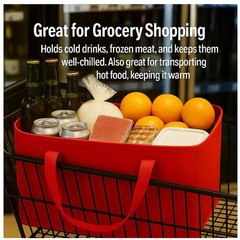 Insulated Food Delivery Bags (XL, 2-Pack)