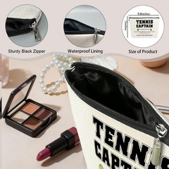 Inspirational Tennis Captain Noun Definition Makeup Bag