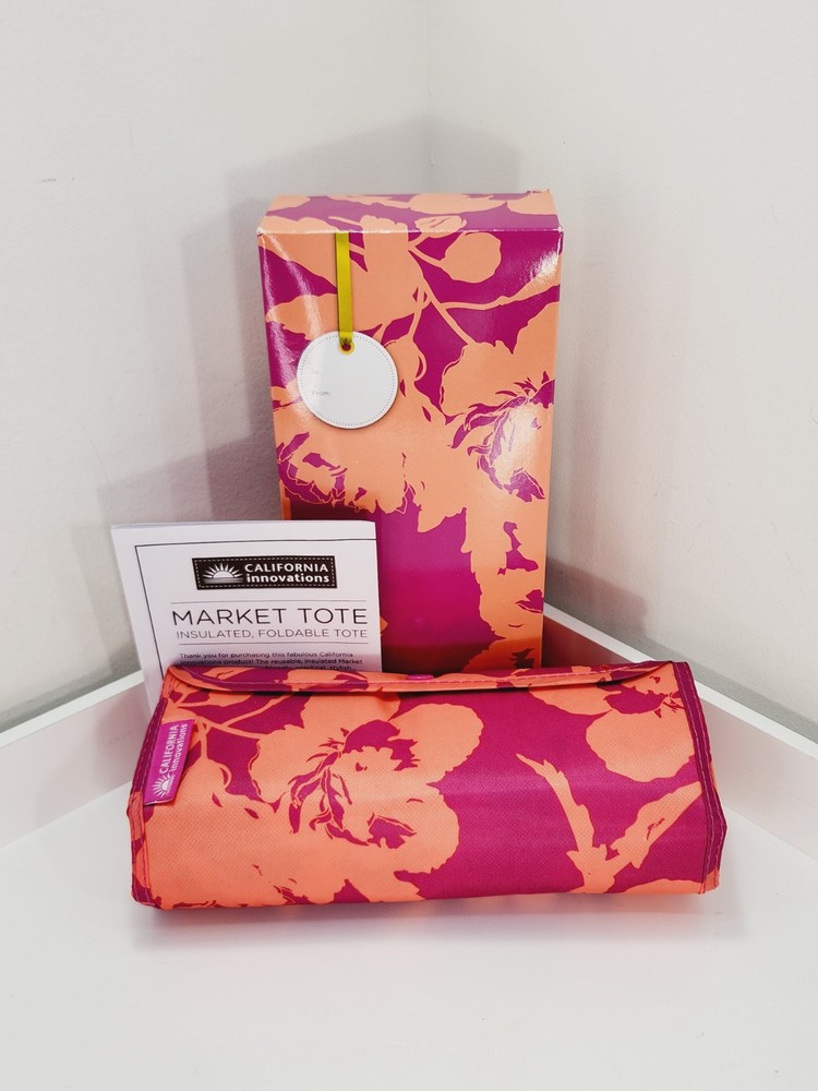 California Innovations Insulated Folding Market Tote