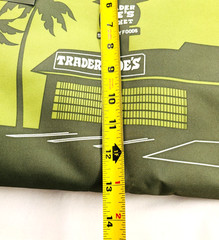 Trader Joe’s Large Olive Green Insulated Reusable Tote Cooler 1967 Pasadena Bag