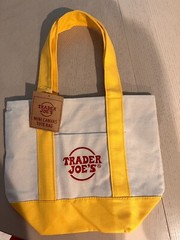 Trader Joe’s NEW Mini Canvas Reusable Tote Bags All 4 COLORS! NWT Free Shipping