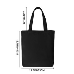 1pc customizable bag-reusable durable shopping bag with personalized text/logo ❀