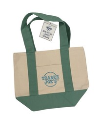 BRAND NEW Trader Joe’s 2026 Pastel Spring Canvas Mini Tote Bag Set of 4 NWT