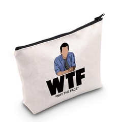 LEVLO Family Modern TV Show Cosmetic Make Up Bag Phil Dunphy WTF Why The Face