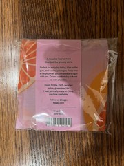 BAGGU Grapefruit Standard Reuseable Bag NWT HTF Rare Retired