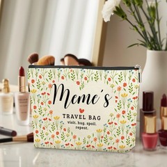 Decohim Meme’s Travel Bag Mothers Day Makeup Meme Gifts MemeTravel