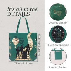 Steel Mill & Co Cute Canvas Tote Bag for Book Lovers, Bookish Reusable/Foldab…