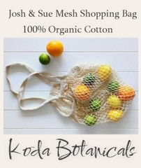100% Organic Cotton Mesh Shopping Bag
