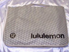 Lot 3 Lululemon Monogram Reusable Tote Bags – 1 Jumbo 1 Large 1 Small
