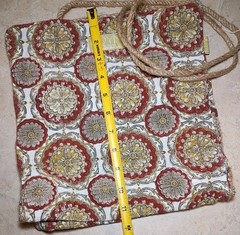 Joyn Tote Bag Handwoven Hand Printed & Stitched Free Trade Himalayas India