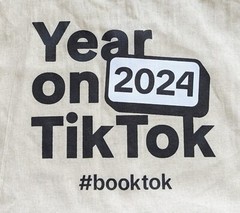 TikTok Year on 2024 Canvas Tote Bag