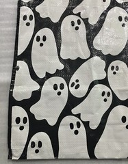 Bed Bath & Beyond Halloween Tote 19″ x 18″ Carrier Shopping Bag Ghosts Reusable