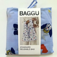 NEW! Baggu STANDARD BAG in “Ditzy Charms” Washable Recyc. Nylon SOLD OUT + RARE!