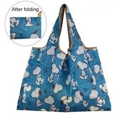 Snoopy Foldable Shopping Bag – Large, Reusable, Waterproof Tote