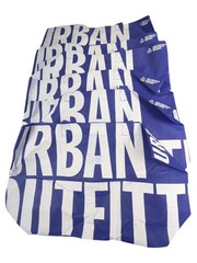 Lot of 6x Urban Outfitters Blue & White Reusable Tote Bag