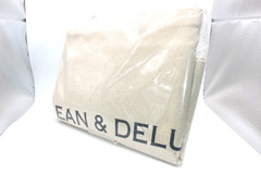 DEAN & DELUCA Big Tote Bag Extra Large LL Natural Off White Shopping bag Cotton