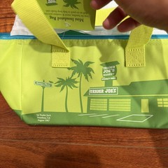 Trader Joe’s Summer Fun Lime Green Mini Insulated Tote Bags