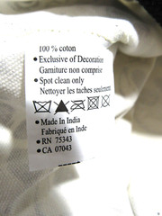 Halloween Bag 100% Cotton Canvas White All Over Skulls Shopping Tote Bag New